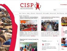 Tablet Screenshot of cisp-som.org